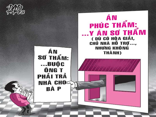 Cháu đòi tiền cơm, dì đòi tiền nhà