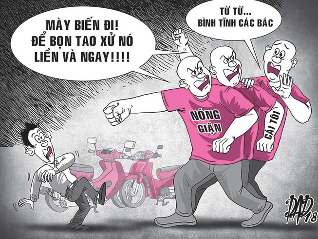 Hãy kiềm chế cơn giận của mình!