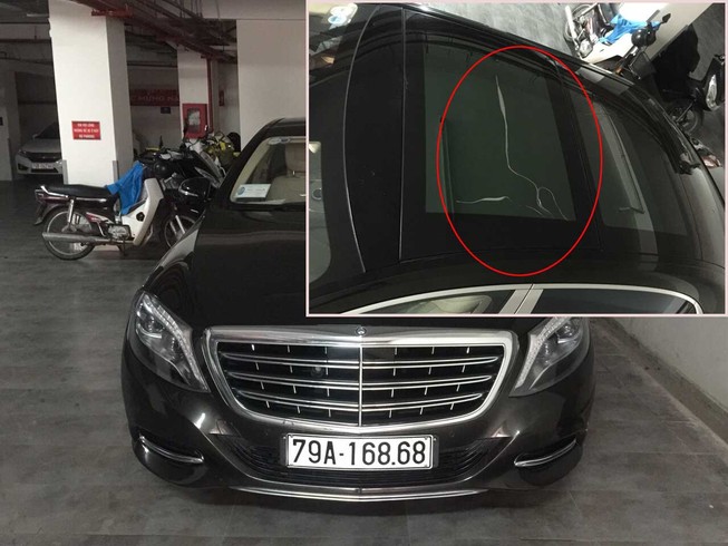 Gay cấn chuyện bảo trì kính ô tô siêu sang Mercedes