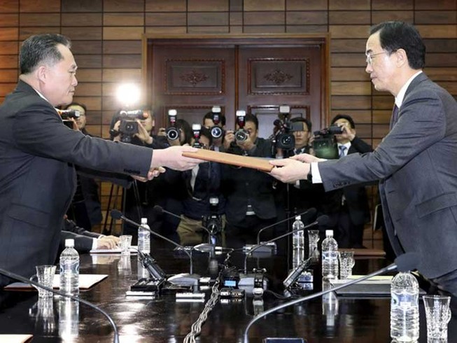 27-4, ông Kim Jong-un sẽ gặp tổng thống Hàn Quốc