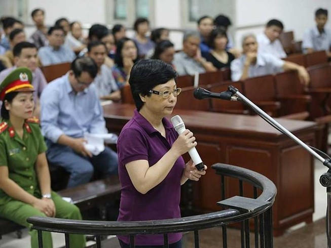 Cựu ĐBQH Châu Thị Thu Nga tiếp tục hầu tòa