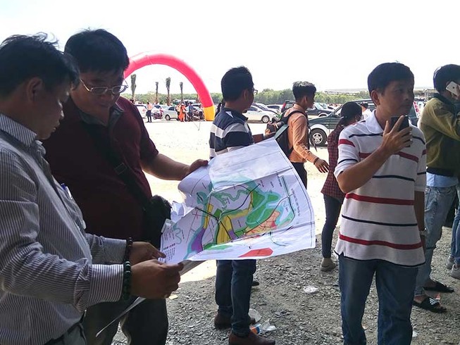 Đổ xô đi mua đất nền Nhơn Trạch