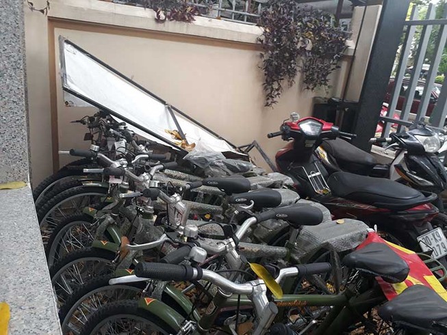 Xe đạp tuần tra Công an Hà Nội ‘đắp chiếu’