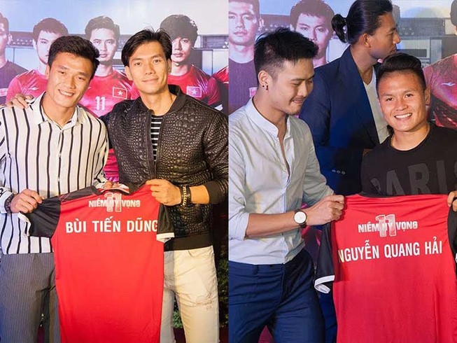 Các cầu thủ U-23 làm khách VIP của 11 niềm hy vọng