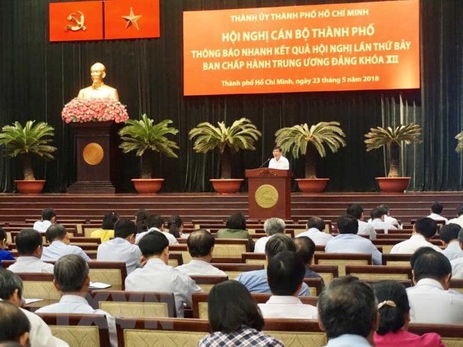TP.HCM thông báo nhanh kết quả Hội nghị Trung ương 7