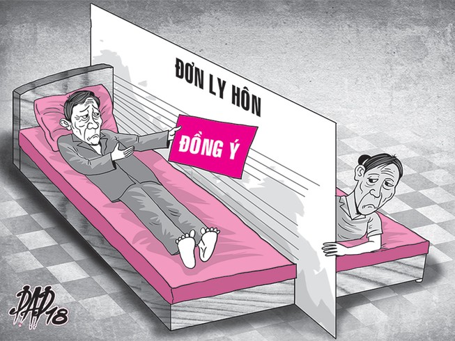 Ly hôn vì bà không cho ông… ngủ chung