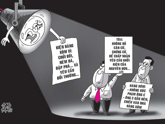 Việt kiều kiện hàng xóm vì bị nói... mất nết