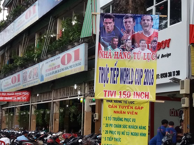 Tự ý phát World Cup trên ‘phây’ có thể bị phạt