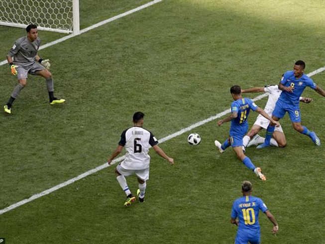 Brazil-Mexico: Không có cửa cho Mexico