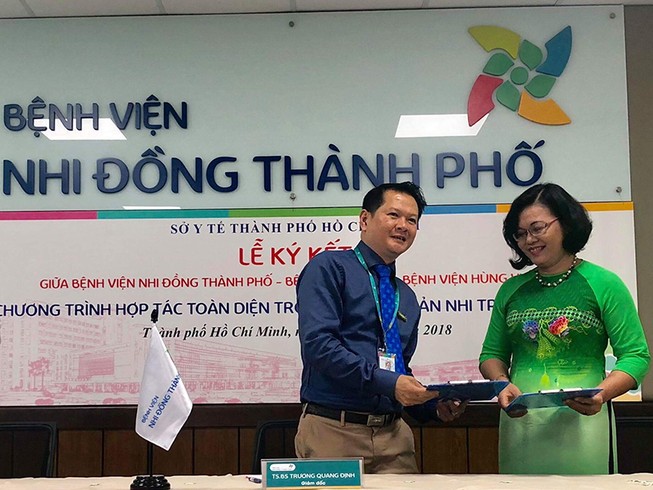 Ba bệnh viện sản nhi ký kết hợp tác toàn diện