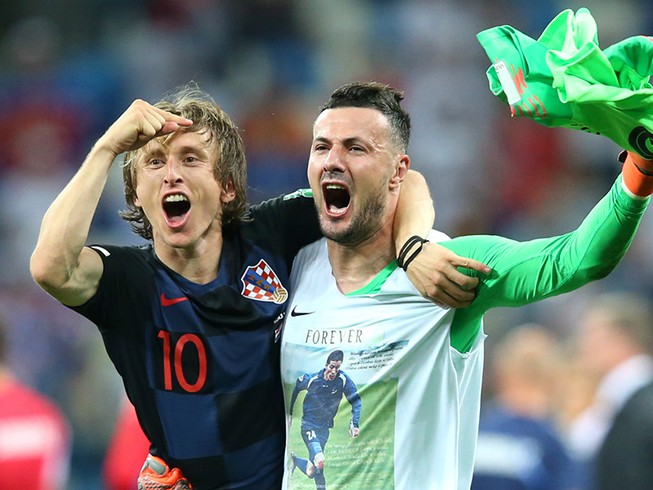 Quả bóng vàng thế giới rất gần Luka Modric