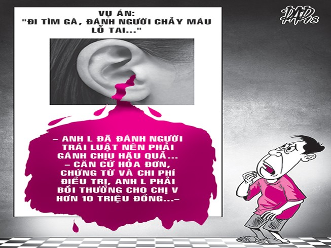 Vụ án tìm con gà đi lạc