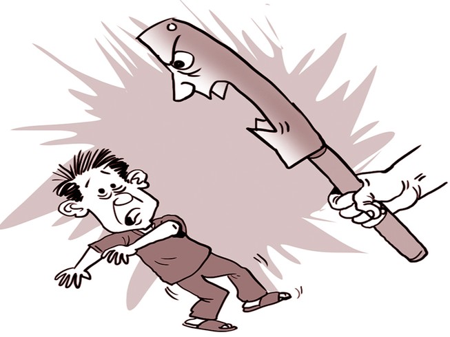 Bị chém vì không cho… nhậu