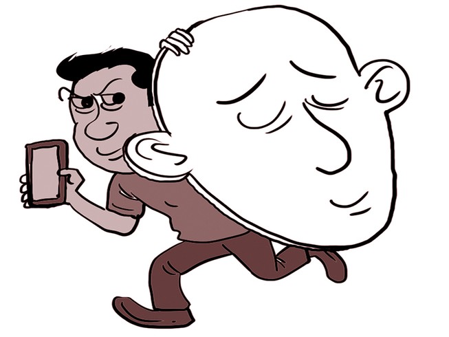 Cạo đầu để dễ đi trộm