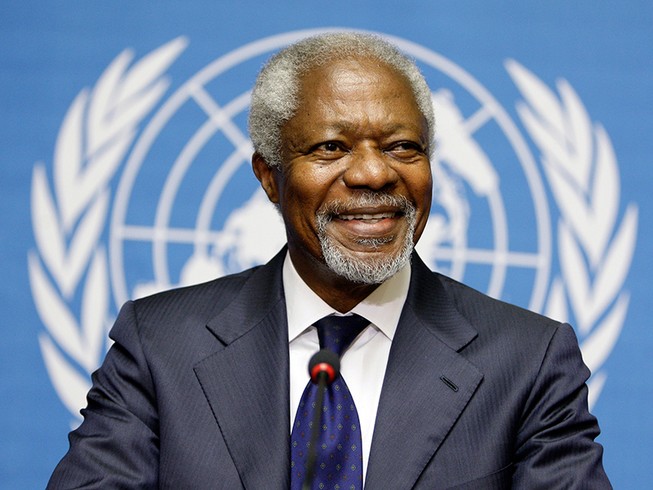 Kofi Annan: Huyền thoại từ ‘lục địa đen’