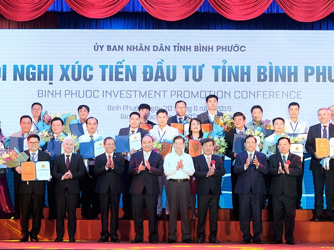 Bình Phước thu hút đầu tư hơn 1 tỉ USD