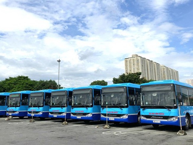 Hà Nội: Hàng loạt xe buýt mới, gắn 3 camera