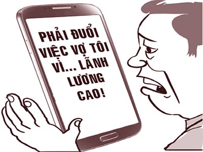 Yêu cầu đuổi việc vợ