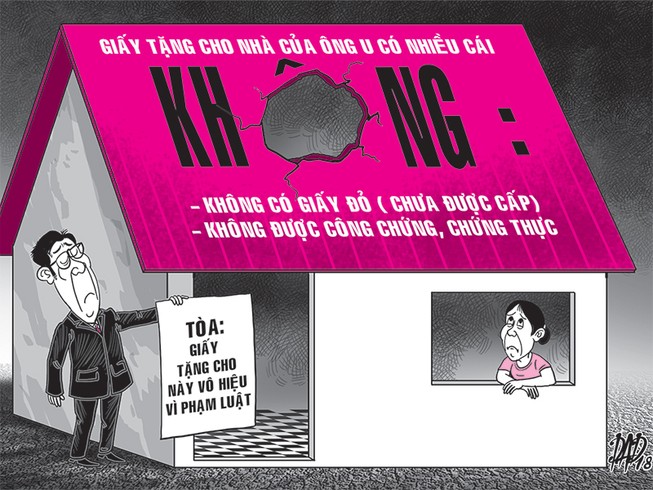 Chia tay đòi nhà, được tòa chấp thuận