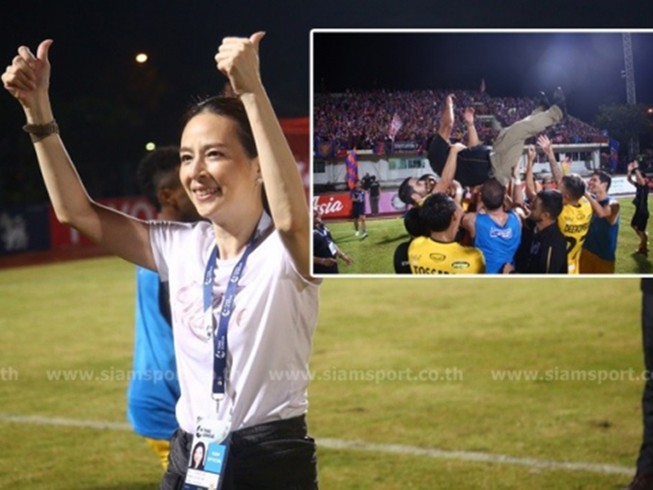 Nữ tướng bóng đá Thái Lan quyết tâm dự Champions League