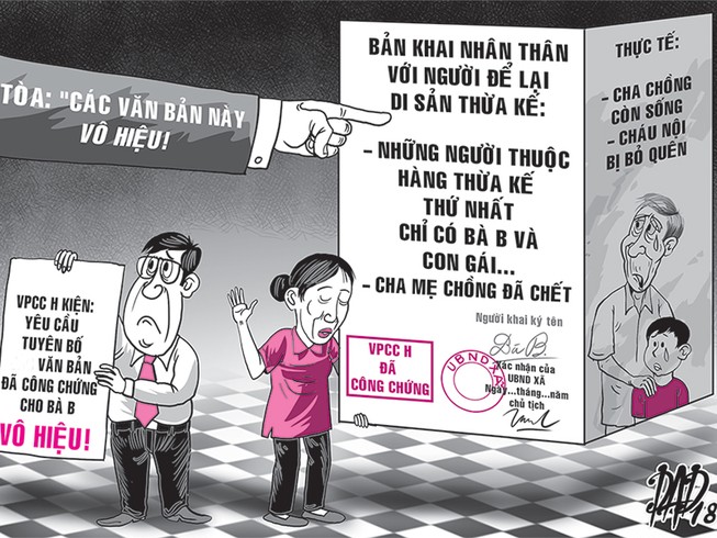Bị lừa, công chứng viên kiện khách hàng ra tòa