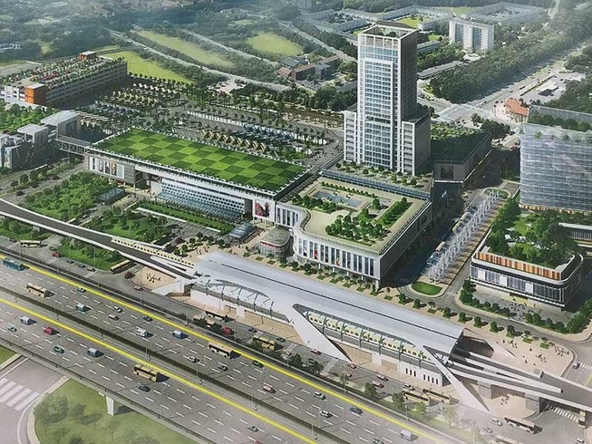 Diện mạo mới khu vực Bến xe Miền Đông