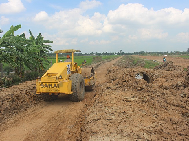 Gần 1.000 tỉ giải phóng mặt bằng cao tốc Mỹ Thuận-Cần Thơ