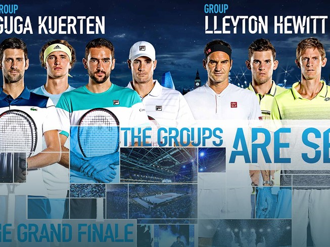 Nadal rút lui, ATP Finals chia Djokovic và Federer ra 2 bảng