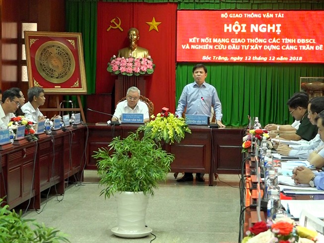 Nghiên cứu xây dựng dự án cảng Trần Đề