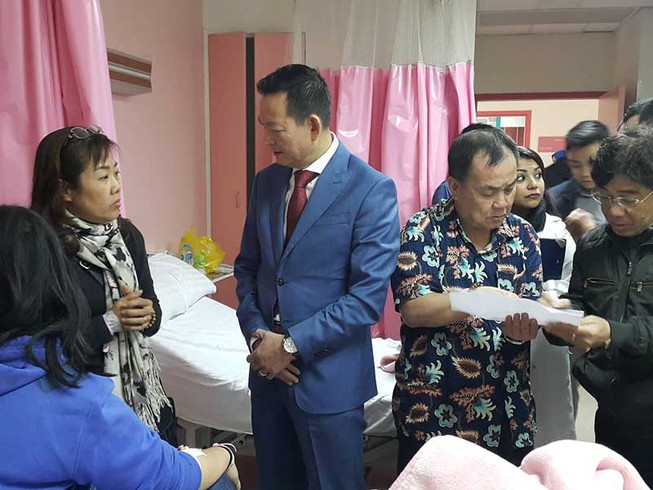 Sức khỏe 9 người Việt vụ nổ bom ở Ai Cập phục hồi