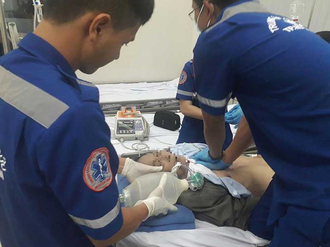 Cấp cứu 115 chạy đua đêm cuối năm