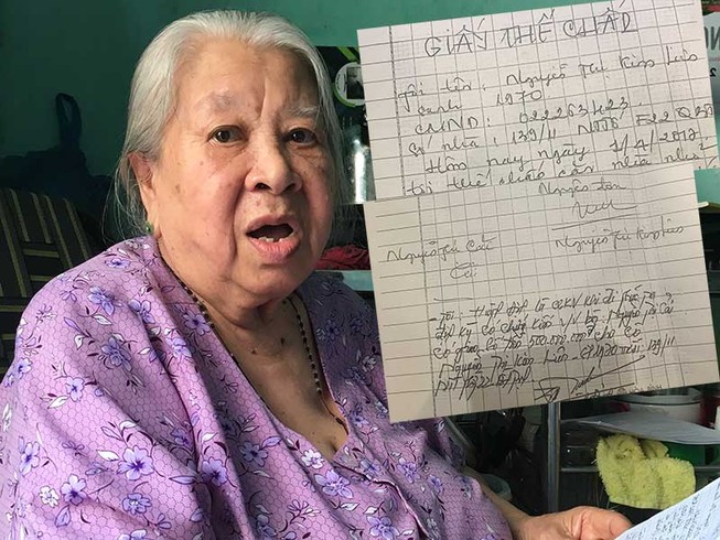 Vướng chiêu lừa thế chấp nhà, vợ chồng già lo bị đuổi