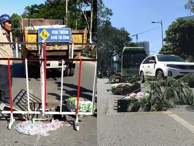 TP.HCM: Nắp hố ga thường xuyên bị mất
