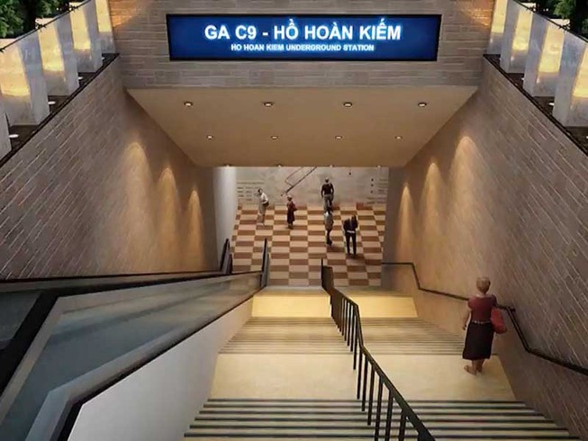 Chuyên gia nói gì về ga ngầm C9 đặt tại Hồ Gươm?