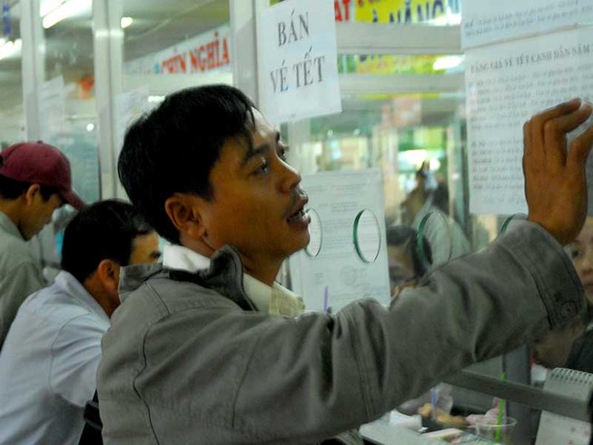 Cơn ‘ác mộng’ giá vé xe đò ngày cận Tết