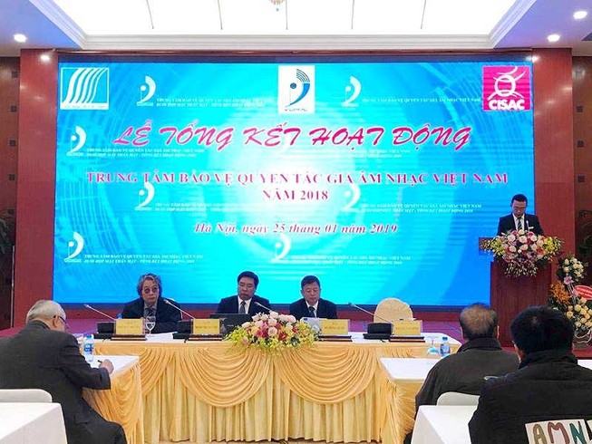 Thu hơn 100 tỉ đồng tiền tác quyền âm nhạc năm 2018
