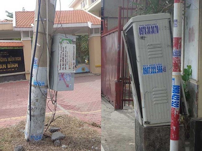 Đã thay mới tủ điện ‘nguy hiểm chết người’