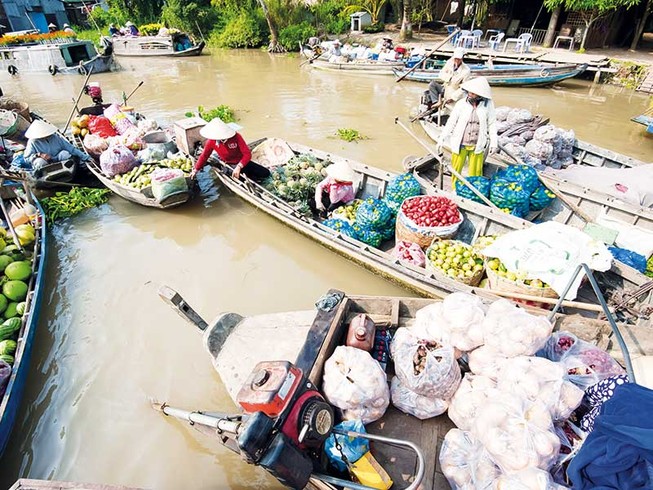 Chòng chành một khúc sông