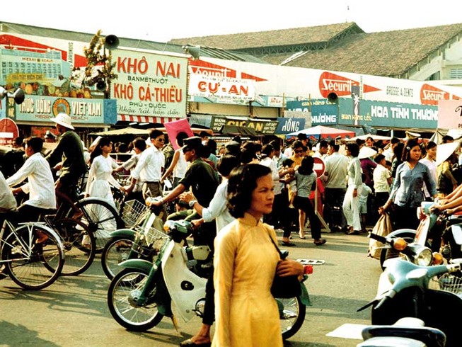 Chợ tết phong vị xưa