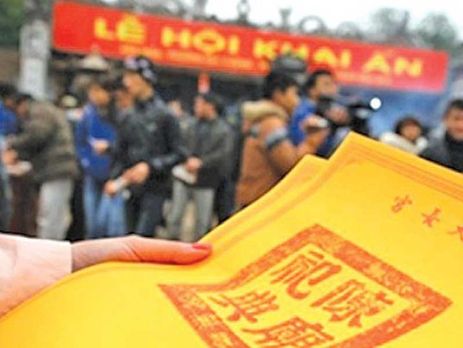 Phát ấn đền Trần là một kiểu mê tín!