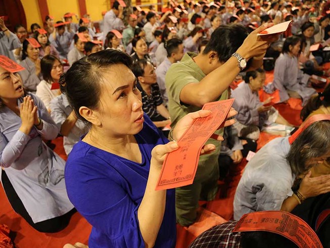 Cúng sao giải hạn không phải tín ngưỡng Phật giáo
