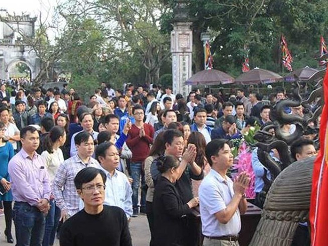 Hôm nay, khai ấn đền Trần