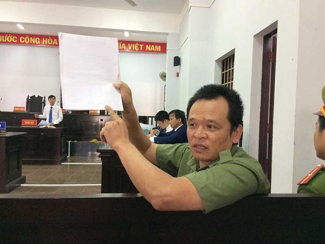 Cựu thiếu tá công an kêu oan bất thành