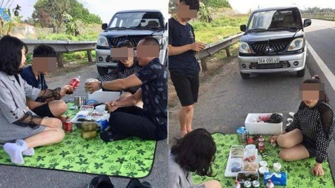 Không phạt nhóm tụ tập ăn nhậu trên cao tốc, vì sao?