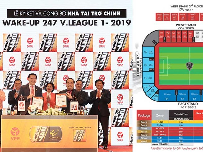 V-League ‘đấu giá’ cùng Thai-League