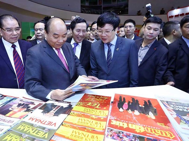 Thủ tướng dự khai mạc Hội báo toàn quốc 2019