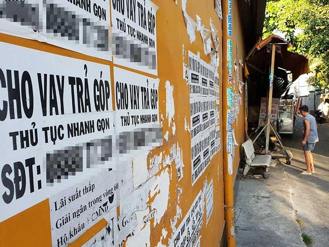 Cho vay ngang hàng với lãi suất trấn lột, ăn cướp