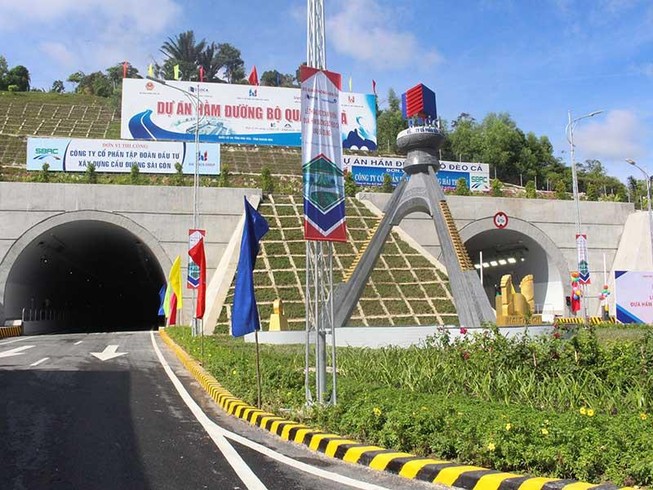 Từ ngày 1-4, tăng giá vé qua hầm đường bộ Đèo Cả