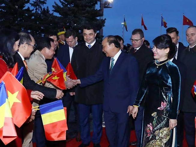 Thủ tướng Nguyễn Xuân Phúc thăm chính thức Romania