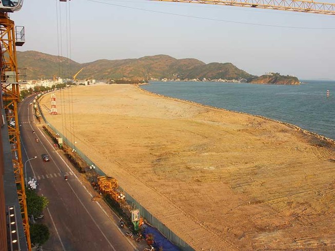 Bình Định không cho xây biệt thự trên đất lấn biển
